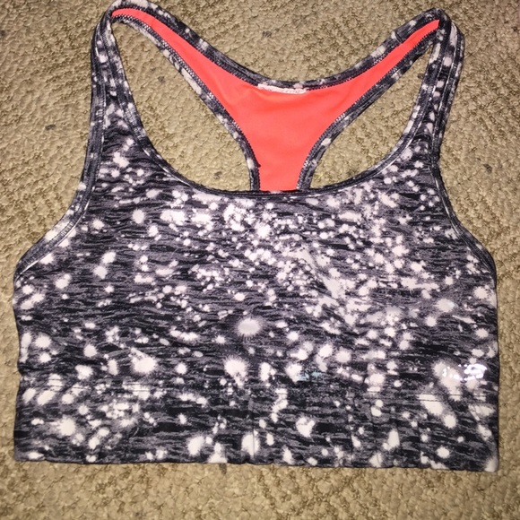 Reversible sports bra.