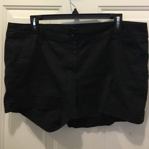 Black shorts