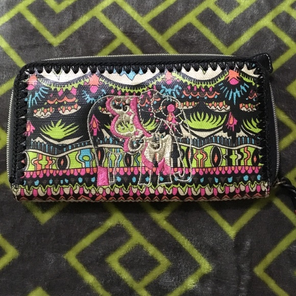 Sakroots colorful wallet