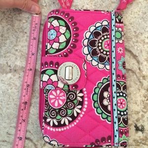 Vera Bradley Pink Turn Lock Wallet