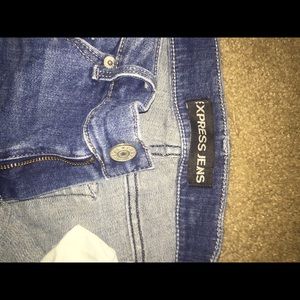Barely worn Express Jeans size 8R