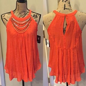 •NWT• || Orange Top
