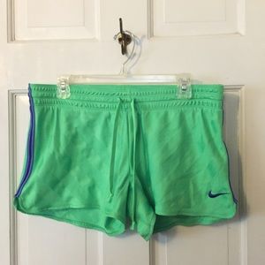 Lime Green Nike Running Shorts 💚🍏👟
