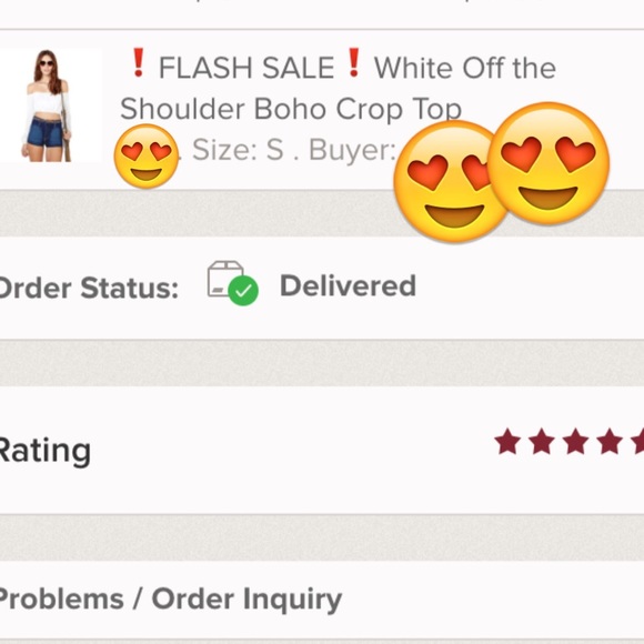 White Off the Shoulder Boho Crop Top - Picture 3 of 4