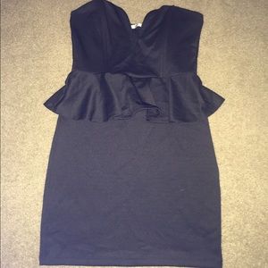Peplum dress
