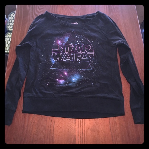 Black long sleeve STAR WARS shirt
