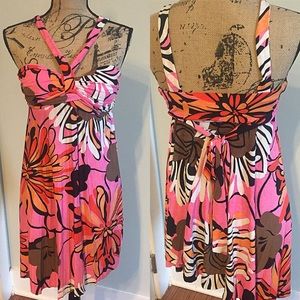 Pink Floral Dress