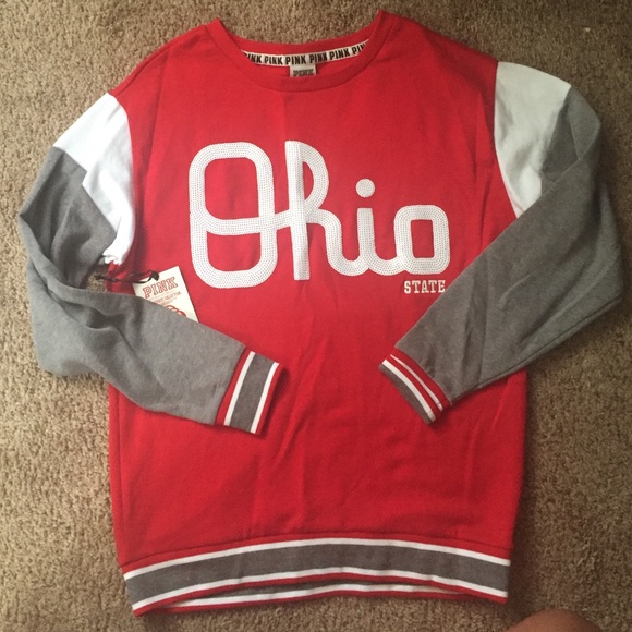 Pink brand Ohio state sweater