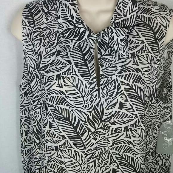 Cypress rayon dress large nwt - Picture 2 of 3
