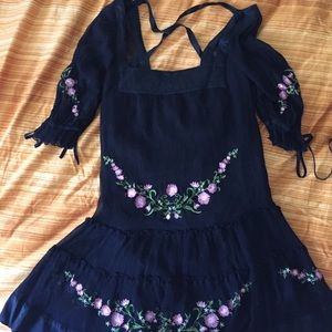 Bebe baby doll short dress