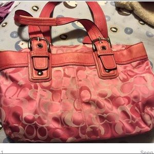 Coach large purse