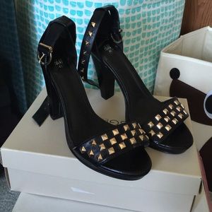 Studded heels