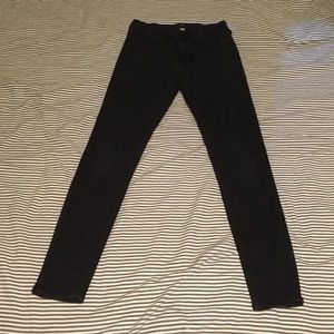 Black faded jeans super skinny high waist size 30