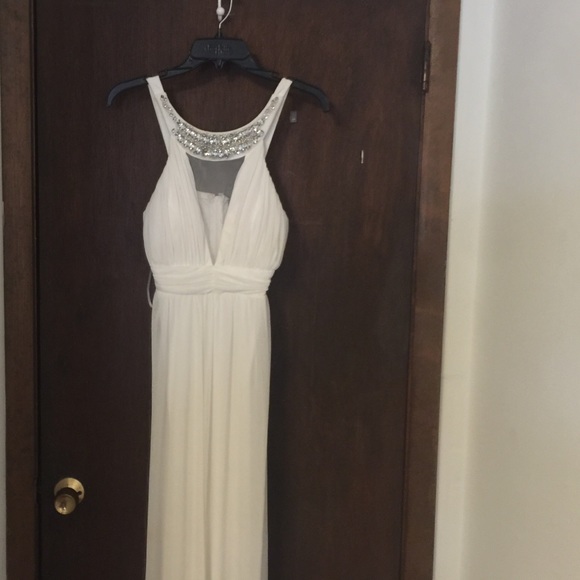White Formal Dress