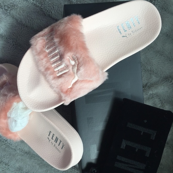 puma x rihanna leadcat fenty fur slides puma x rihanna leadcat fenty fur slides