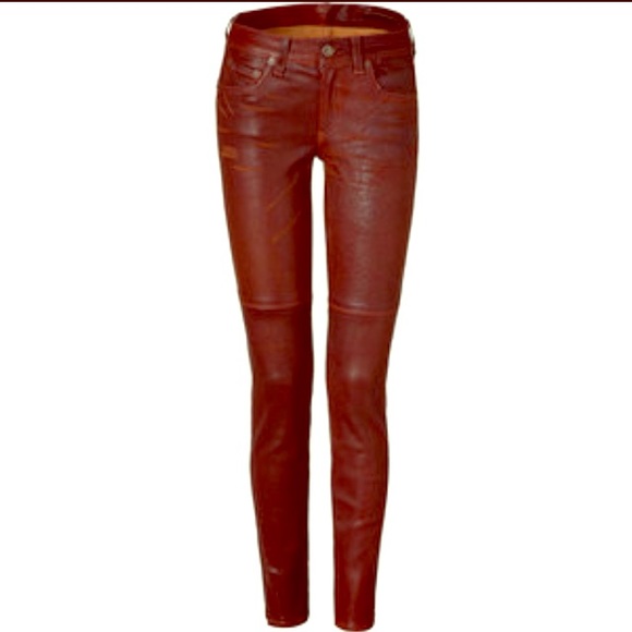 rag & bone Pants - Rag and Bone leather pants