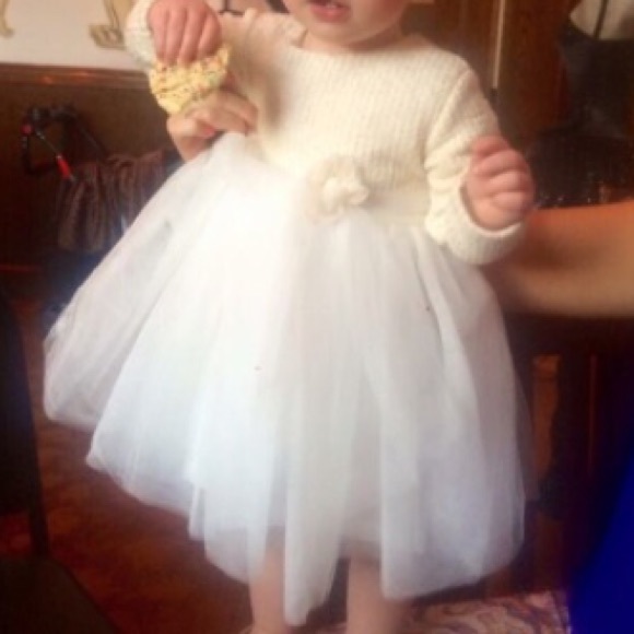 Miniclassic cream party fancy holiday dress - Picture 1 of 2