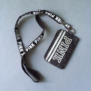 Vs pink lanyard