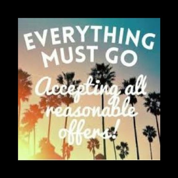 Everything Must Go! ✌🏾️