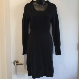 Brooklyn industries wool black sweater dress