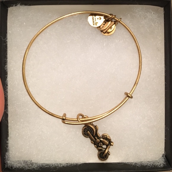 ON HOLD NEW Alex and Ani motorcycle bracelet
