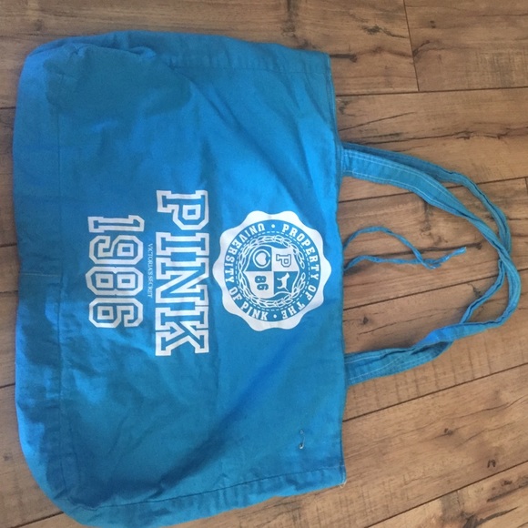 Victoria secret blue bag - Picture 2 of 3