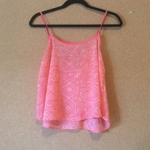 salmon tank top