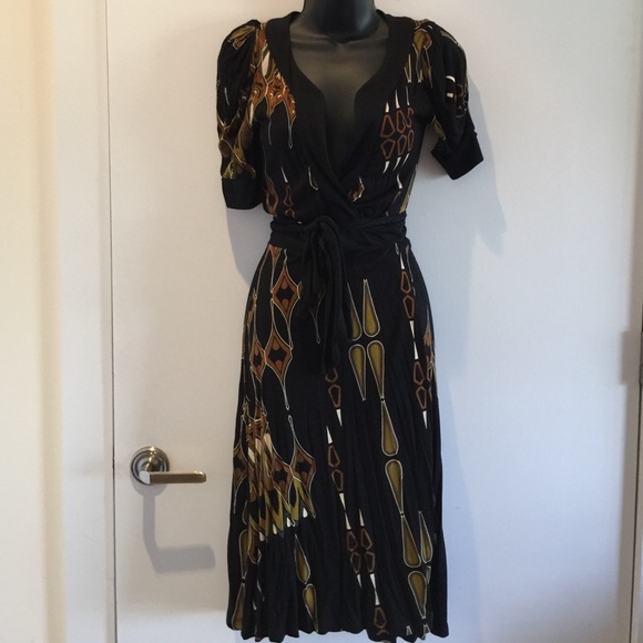 MNG wrap dress
