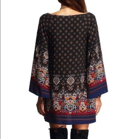 Bohemian Vintage Tunic Dress - Size XXXL - NWT - Picture 2 of 3