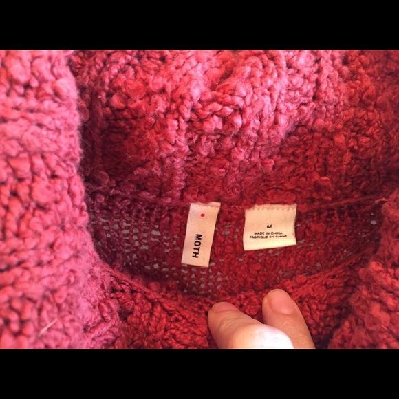 Moth Cowl Neck Sweater (Anthropologie) - Picture 2 of 4