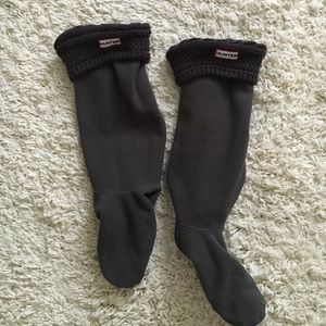 Hunter fleece socks