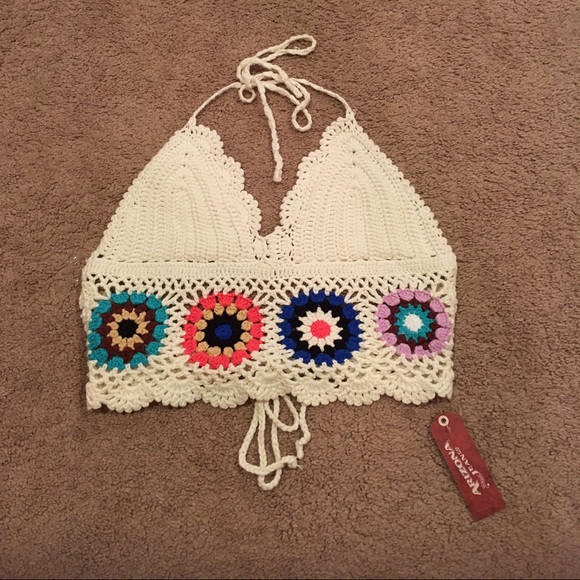 Crochet crop top