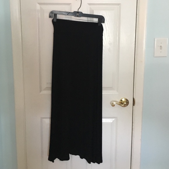 Soft cotton long skirt