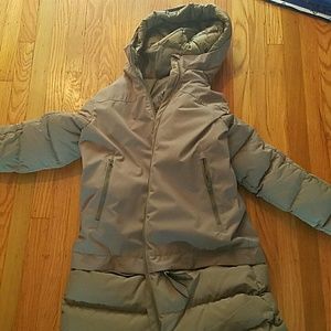 Lululemon sub zero cold as fluff long puffy coat