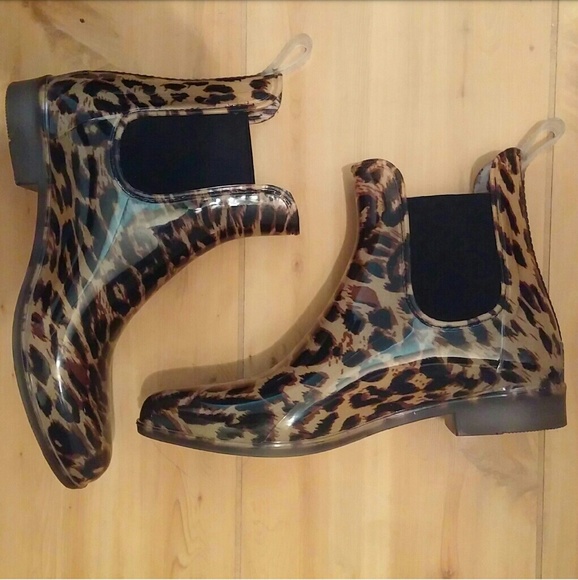 *12 hour sale* J Crew Cheeta Rain Boots