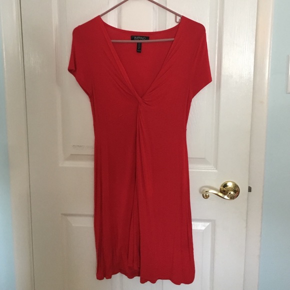 Beautiful red cotton dress