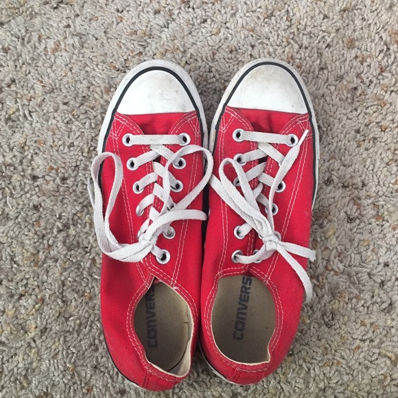 Red converse