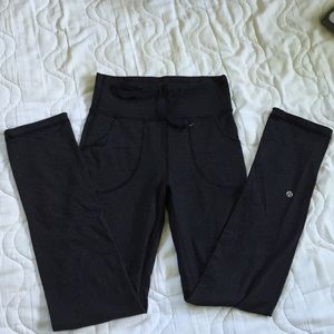 Lululemon leggings - drawstring waist