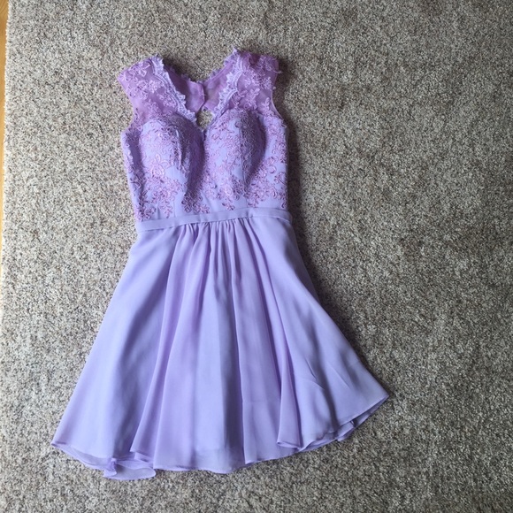 Lavender party dress