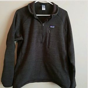 Men's Patagonia 1/4 Zip, Brown!