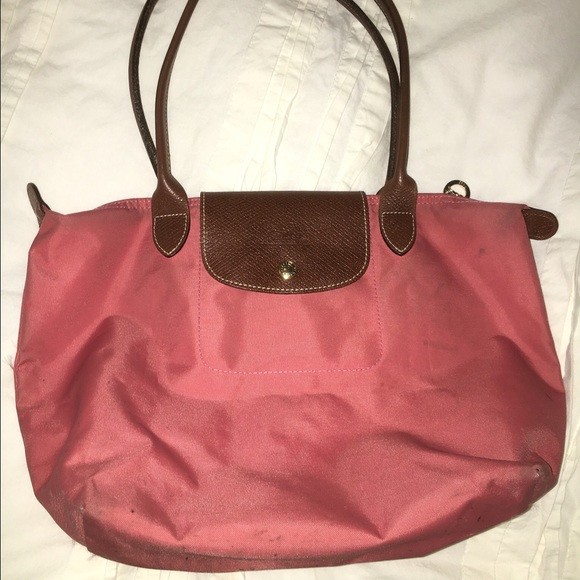 Authentic pink Longchamp purse!