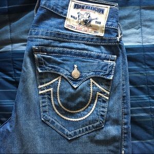 Men's boot cut jeans