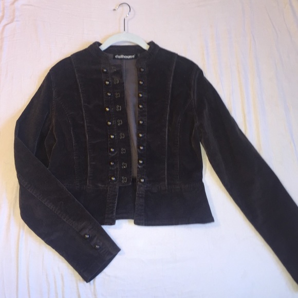 Dollhouse brown corduroy jacket