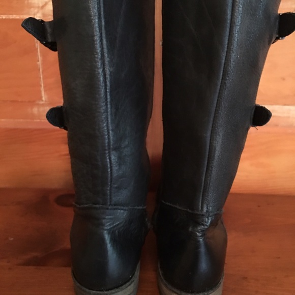 VINTAGE Shoe company Tall black riding boots - Picture 2 of 3