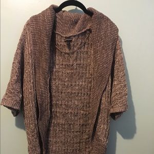 Express open front sweater