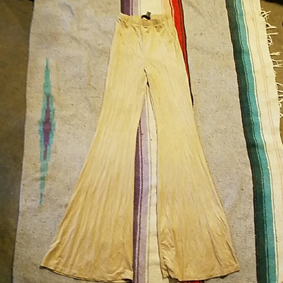 Faux suede Bell bottoms