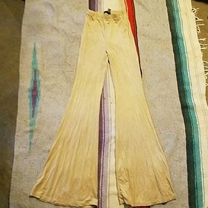 Faux suede Bell bottoms