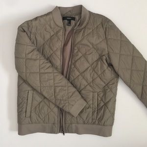 Forever 21 quilted bomber