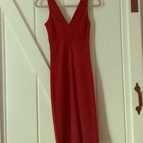 Banana Republic Dresses & Skirts - Red knee length banana republic dress