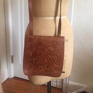 Brand new leather cross body